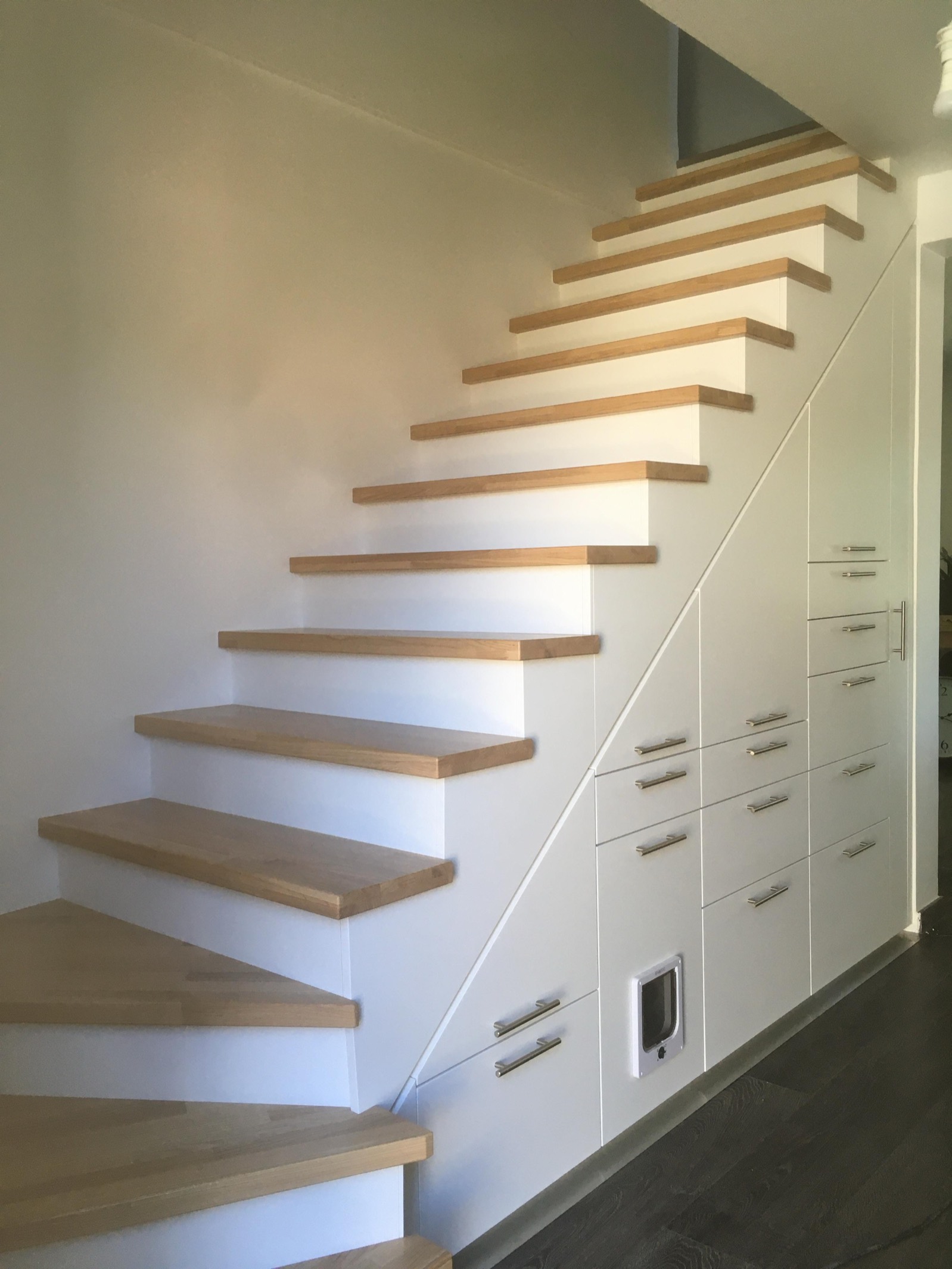Habillage escalier et aménagement